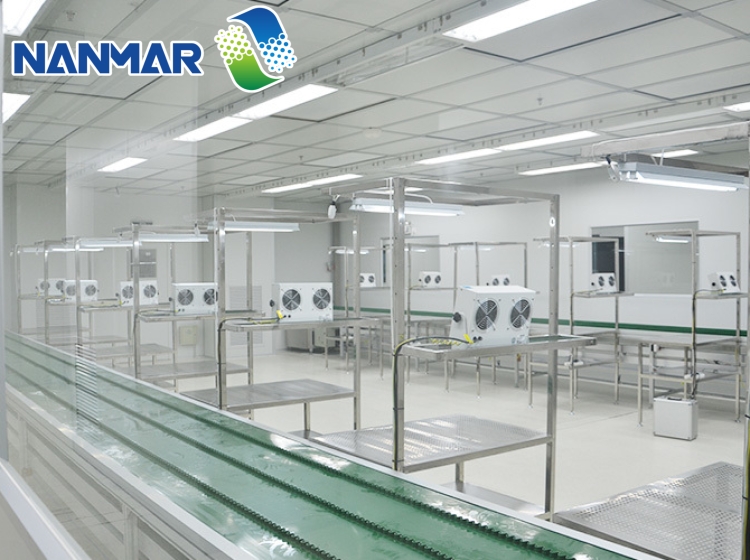 Electronics factory workshop