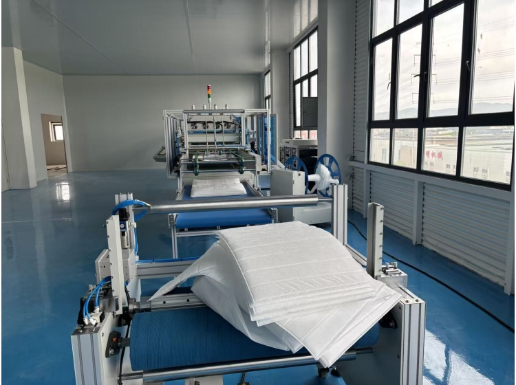 Air filter cotton production machine