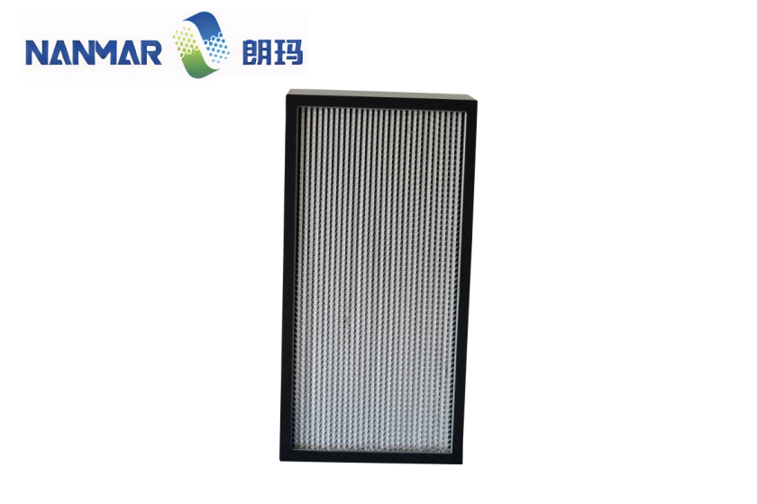 High efficiency air filter with partition, support customization