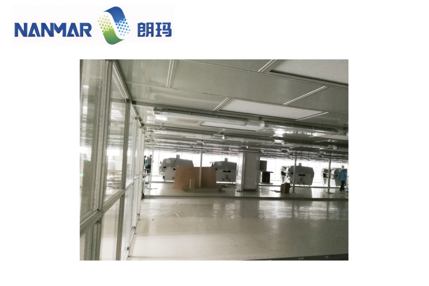 Dust-free production line, dedicated for factory